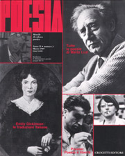 Poesia n°3 – March 1989