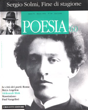 Poesia n°3 – March 1993