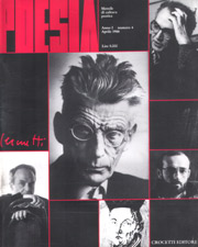 Poesia n°4 – April 1988