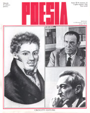 Poesia n°7-8 – July – August 1990