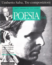 Poesia n°7-8 – July – August 1993