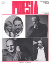 Poesia n°11 – November 1989