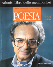 Poesia n°11 – November 1998