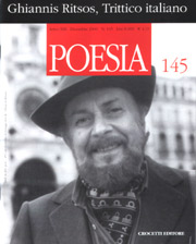 Poesia n°12 – December 2000